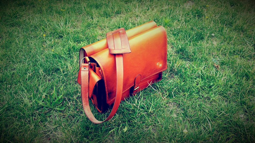 Sac Sacoche Cartable Cuir