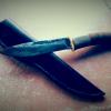 Couteau forge