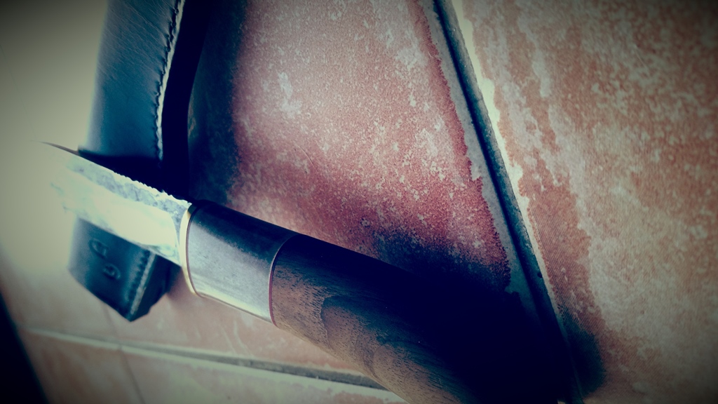 Couteau forge