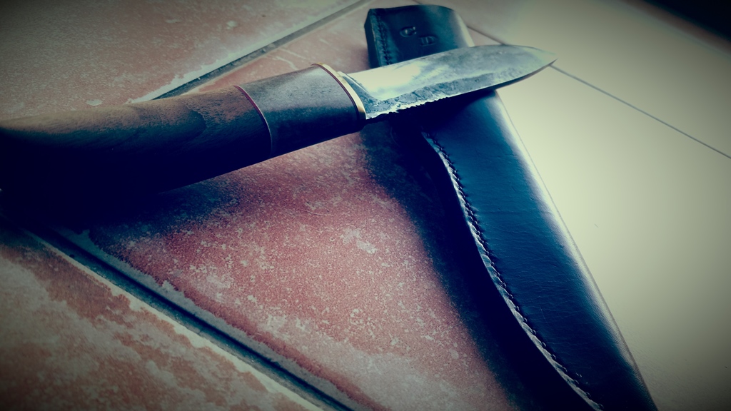 Couteau forge