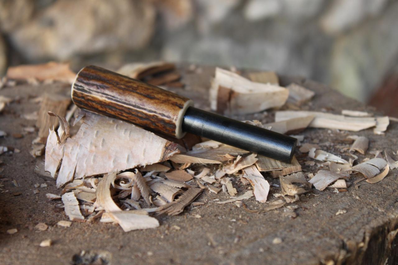 Firesteel manche corne de renne