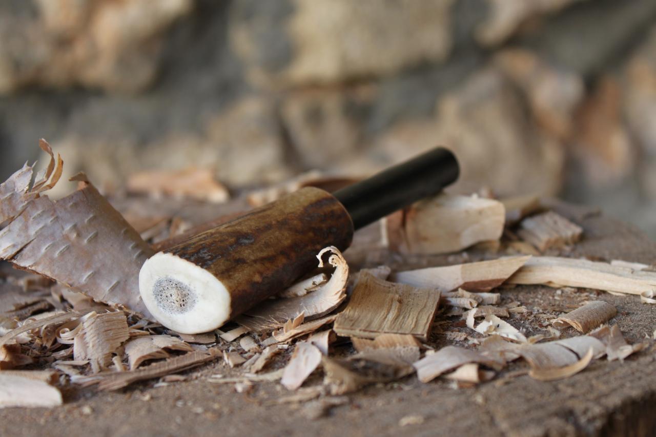 Firesteel manche corne de renne