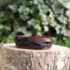 bracelet tresse en cuir