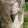 Pendentif en bois de renne