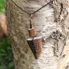 Pendentif en bois de renne