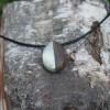 Pendentif en bois de renne et zebrano
