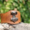 Bracelet symbole viking marteau de Thor