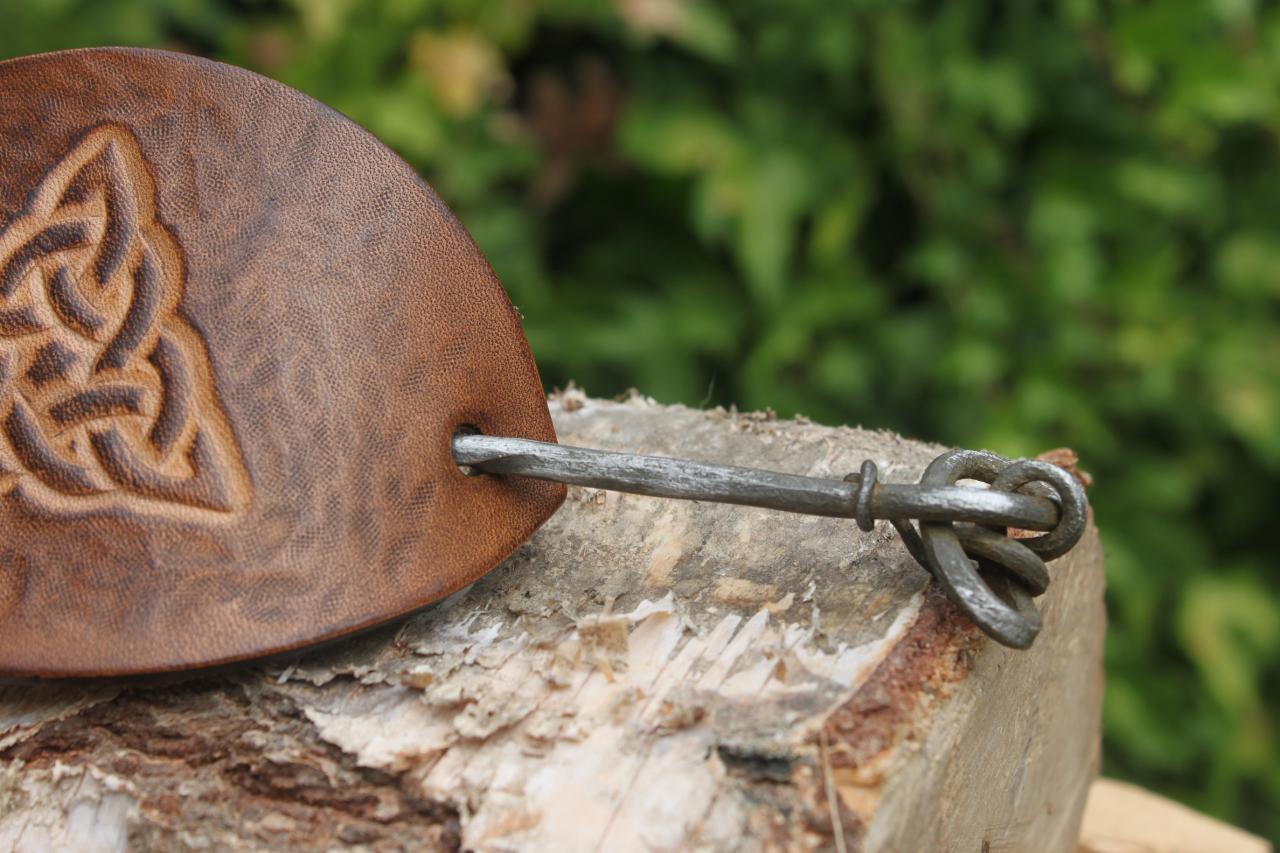 Barrette à cheveux motif celtique