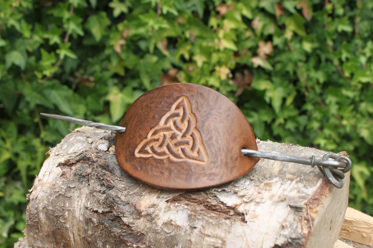 Barrette à cheveux motif celtique