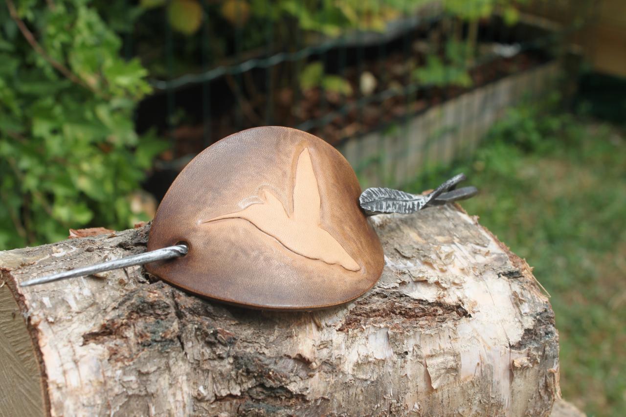 Barrette à cheveux oiseau