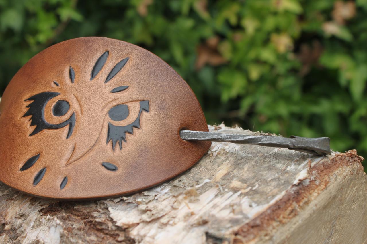 Barrette à cheveux chouette 2