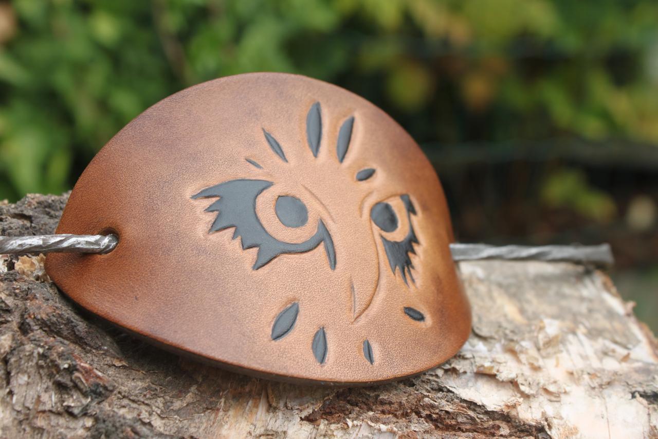 Barrette à cheveux chouette 2