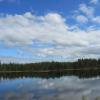 Magnifique reflet sur le lac