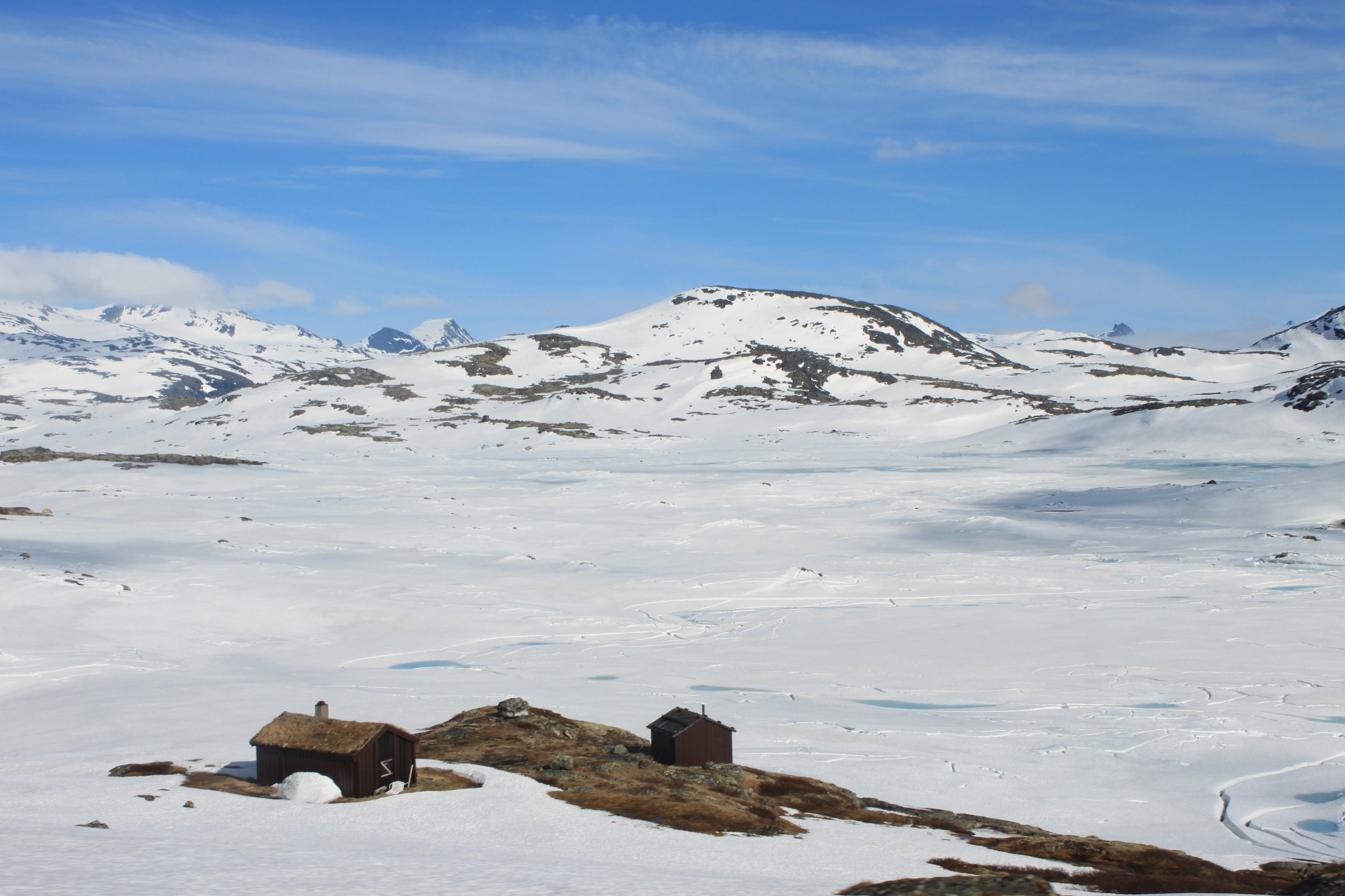 Etandue neigeuse Norvège